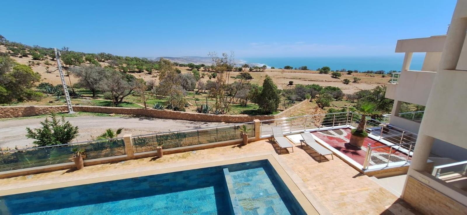 Taghazout Ocean With Pool , Fitness And Ocean View Lejlighed Eksteriør billede