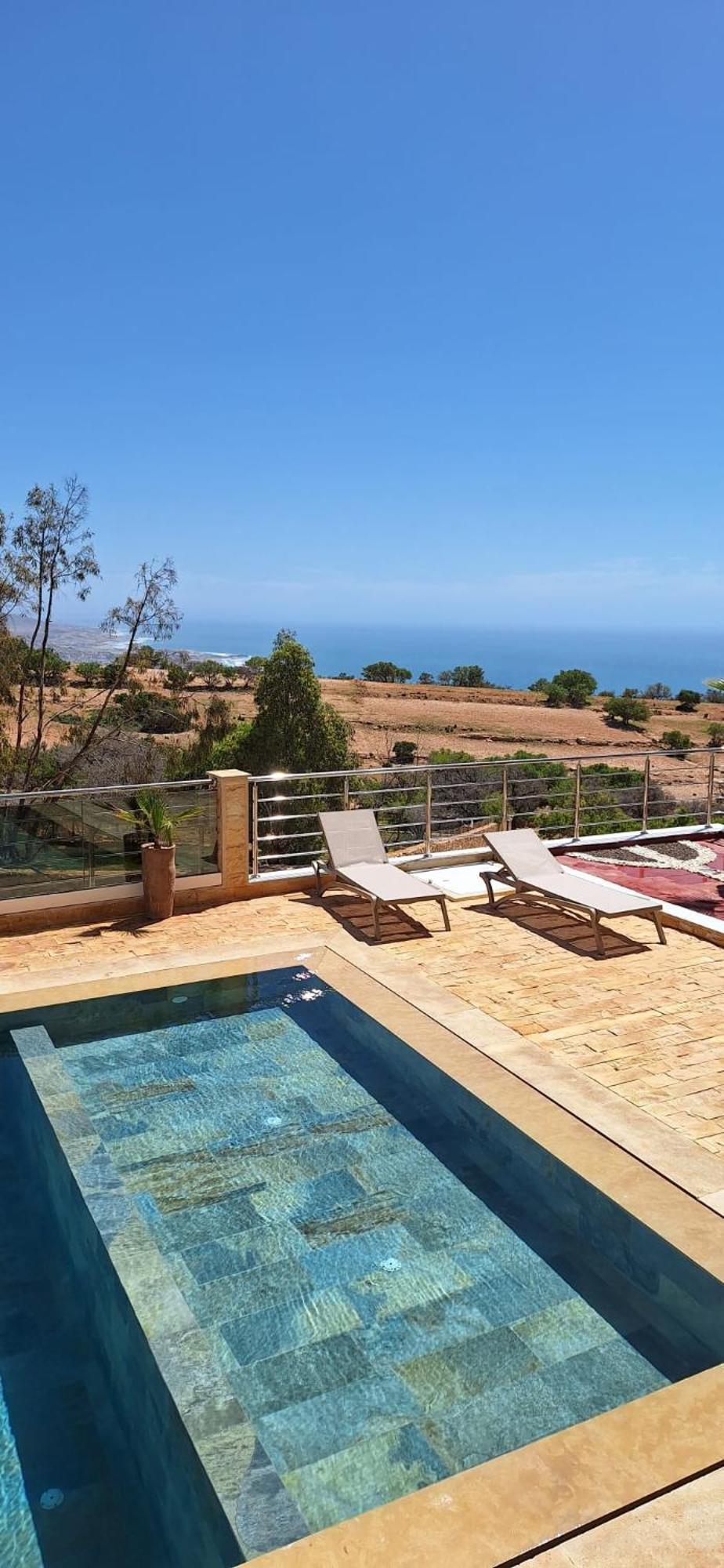 Taghazout Ocean With Pool , Fitness And Ocean View Lejlighed Eksteriør billede